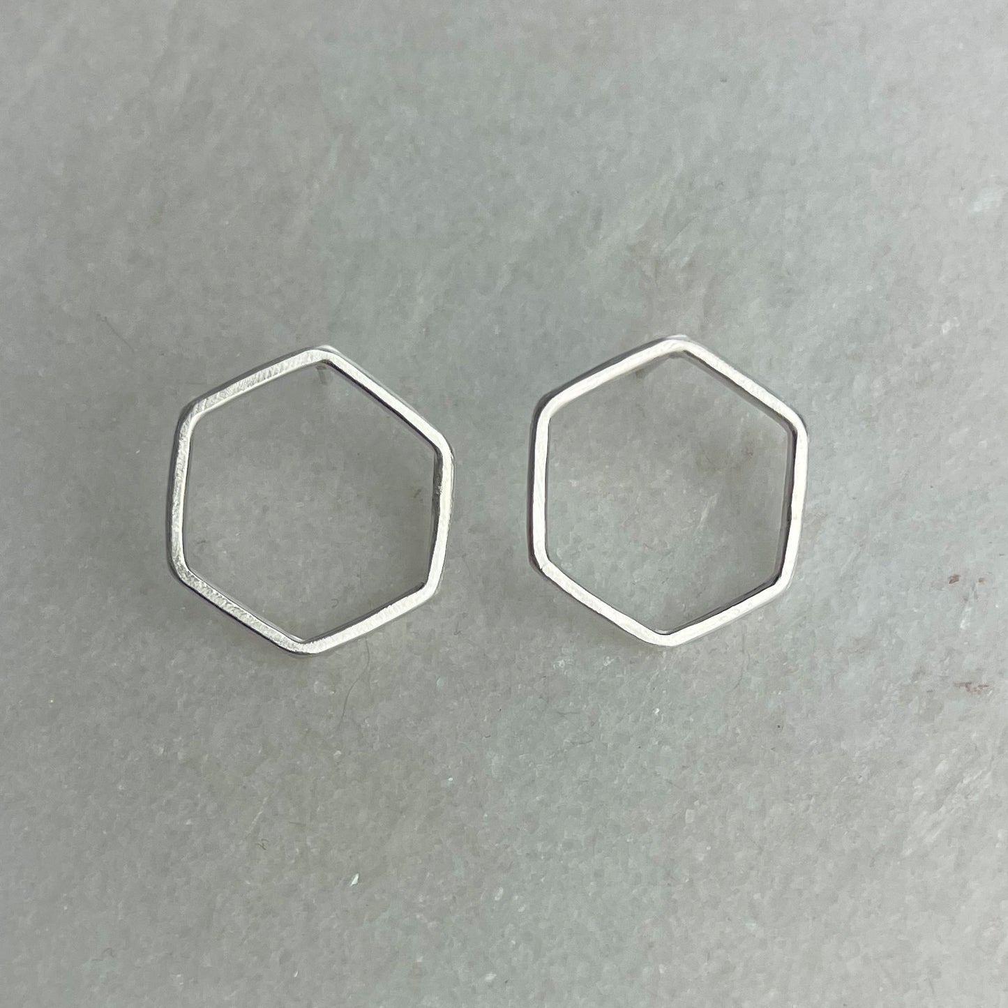 Honeycomb Stud Earrings