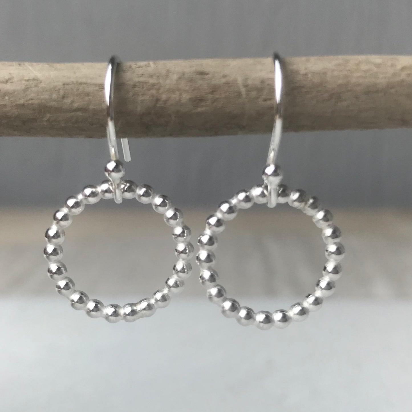 Beaded Halo Earrings