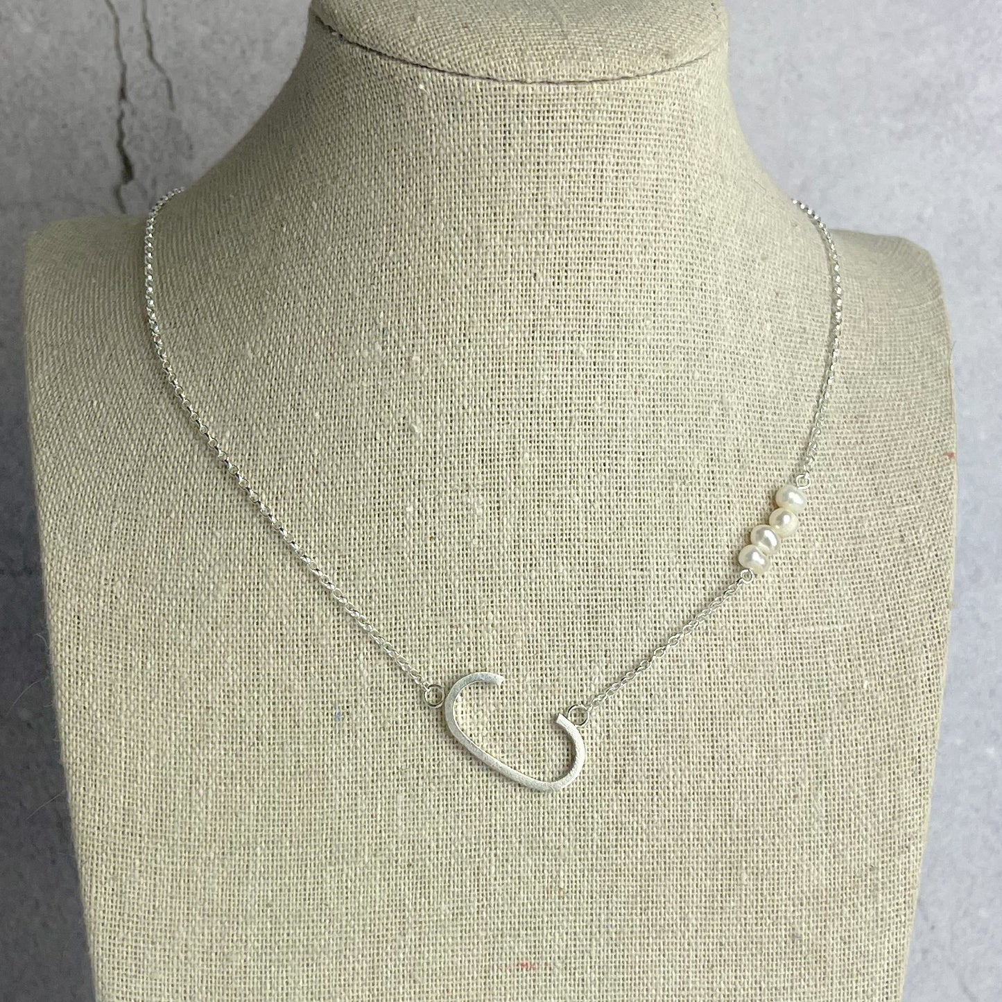 Initial Necklace ’C'