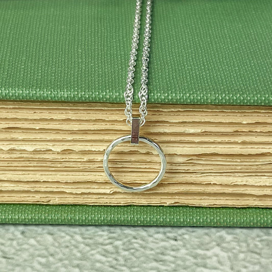 Tiny Hoop Necklace