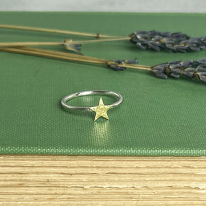 Brass Star Ring