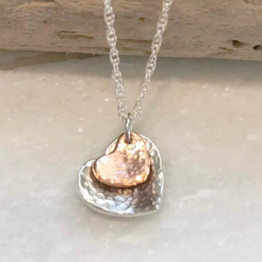Copper Heart Necklace