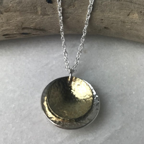 Brass Coin Necklace