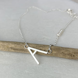 Initial Necklace ’A’