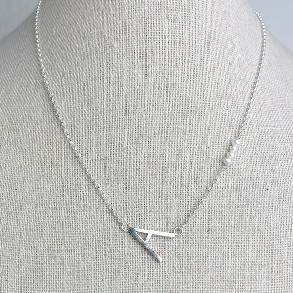 Initial Necklace ’A’